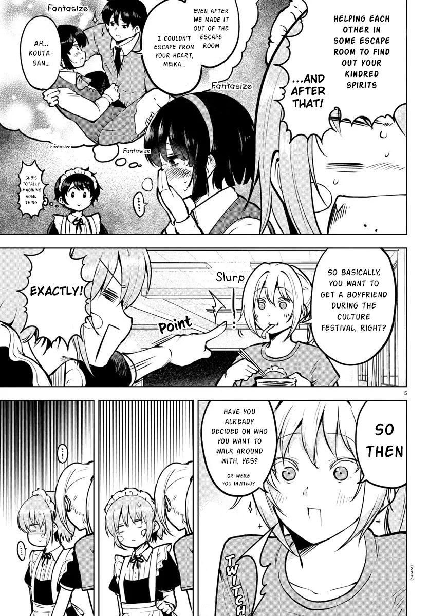 Meika-san Can't Conceal Her Emotions Chapter 43 page 5 - Chapter 43: Meika-san and Culture Festival Love