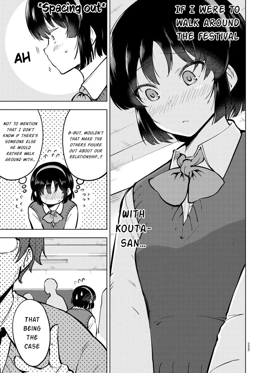 Meika-san Can't Conceal Her Emotions Chapter 43 page 7 - Chapter 43: Meika-san and Culture Festival Love