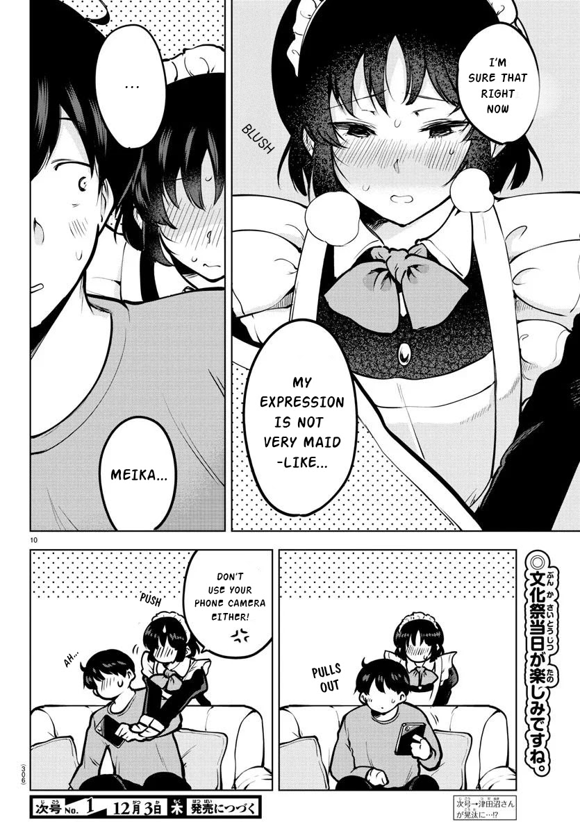 Meika-san Can't Conceal Her Emotions Chapter 44 page 10 - Chapter 44: Meika-san and Probing Each-other