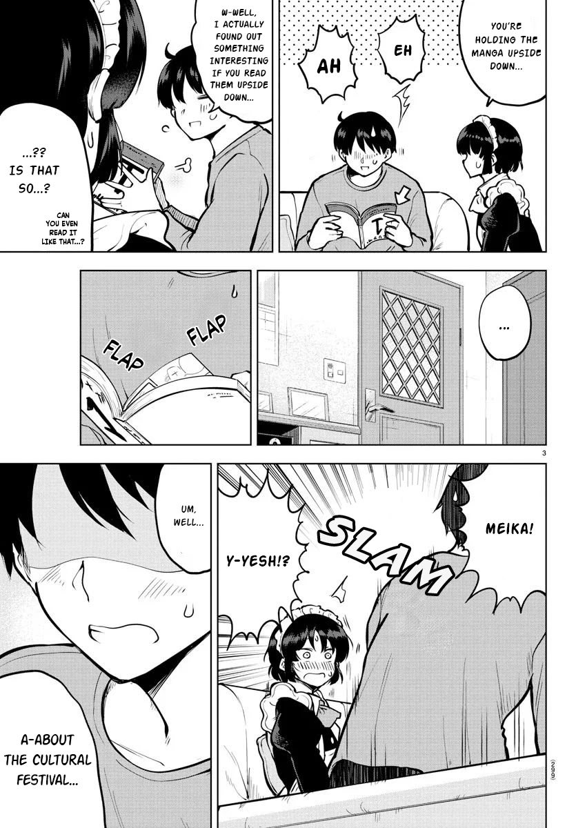 Meika-san Can't Conceal Her Emotions Chapter 44 page 3 - Chapter 44: Meika-san and Probing Each-other
