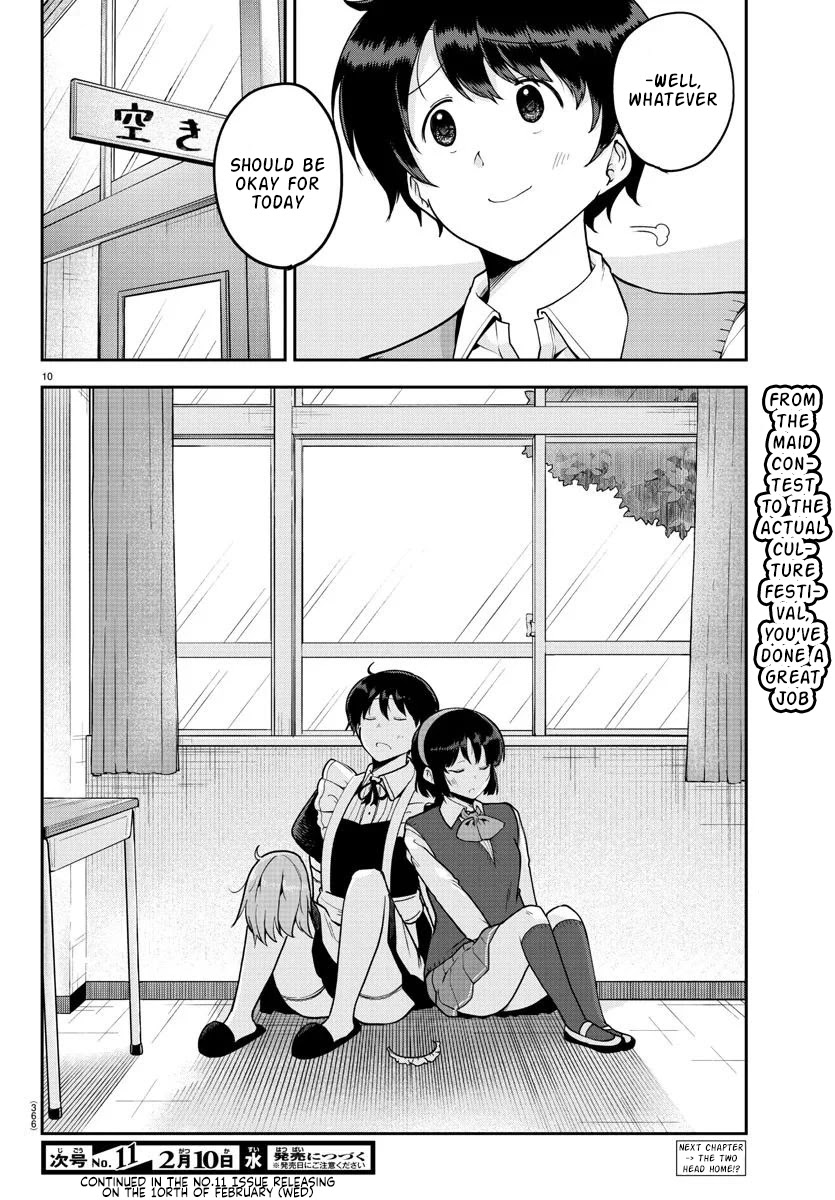 Meika-san Can't Conceal Her Emotions Chapter 52 page 10 - Chapter 52: Meika-san and Shiro-chan (2)