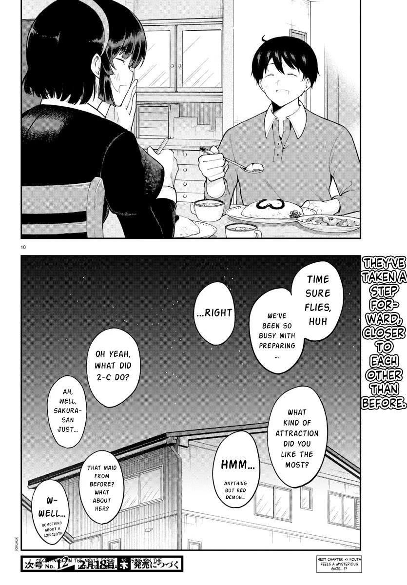 Meika-san Can't Conceal Her Emotions Chapter 53 page 10 - Chapter 53: After the Culture Festival