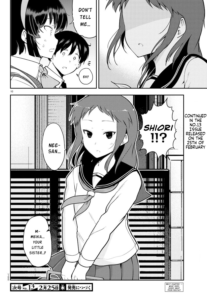 Meika-san Can't Conceal Her Emotions Chapter 54 page 10 - Chapter 54: Meika-san and Visitor