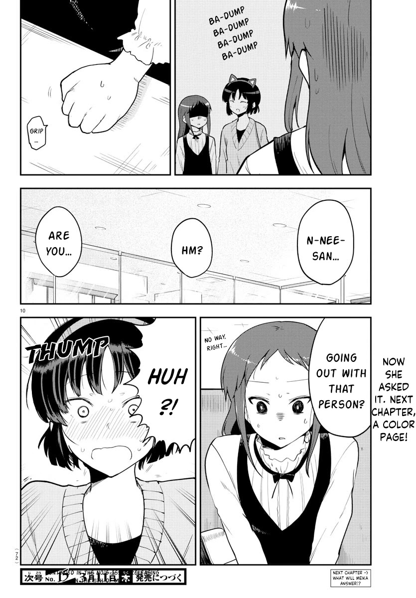 Meika-san Can't Conceal Her Emotions Chapter 56 page 10 - Chapter 56: Shiori and Nee-san
