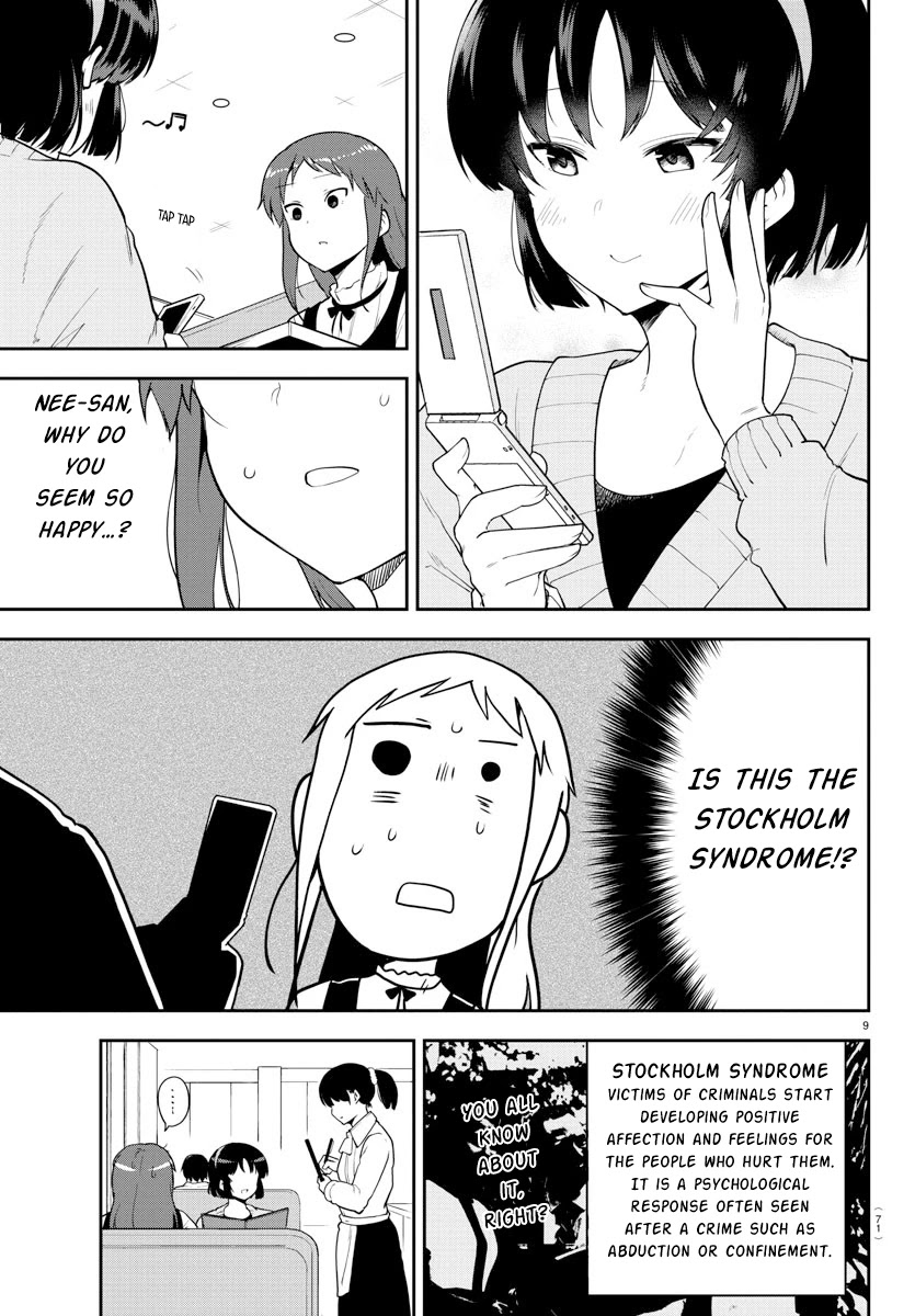 Meika-san Can't Conceal Her Emotions Chapter 56 page 9 - Chapter 56: Shiori and Nee-san