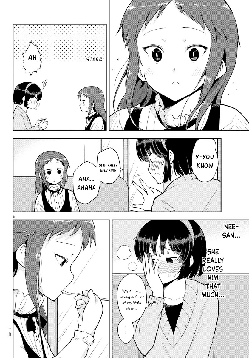 Meika-san Can't Conceal Her Emotions Chapter 57 page 8 - Chapter 57: Shiori and Nee-san (2)