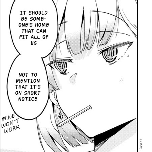 Meika-san Can't Conceal Her Emotions Chapter 60: Meika-san and the Study Camp cover
