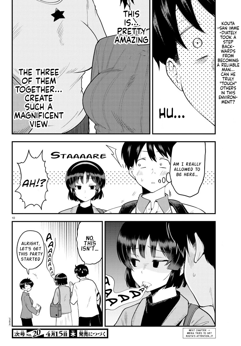 Meika-san Can't Conceal Her Emotions Chapter 61 page 10 - Chapter 61: Meika-san and Study Camp (2)