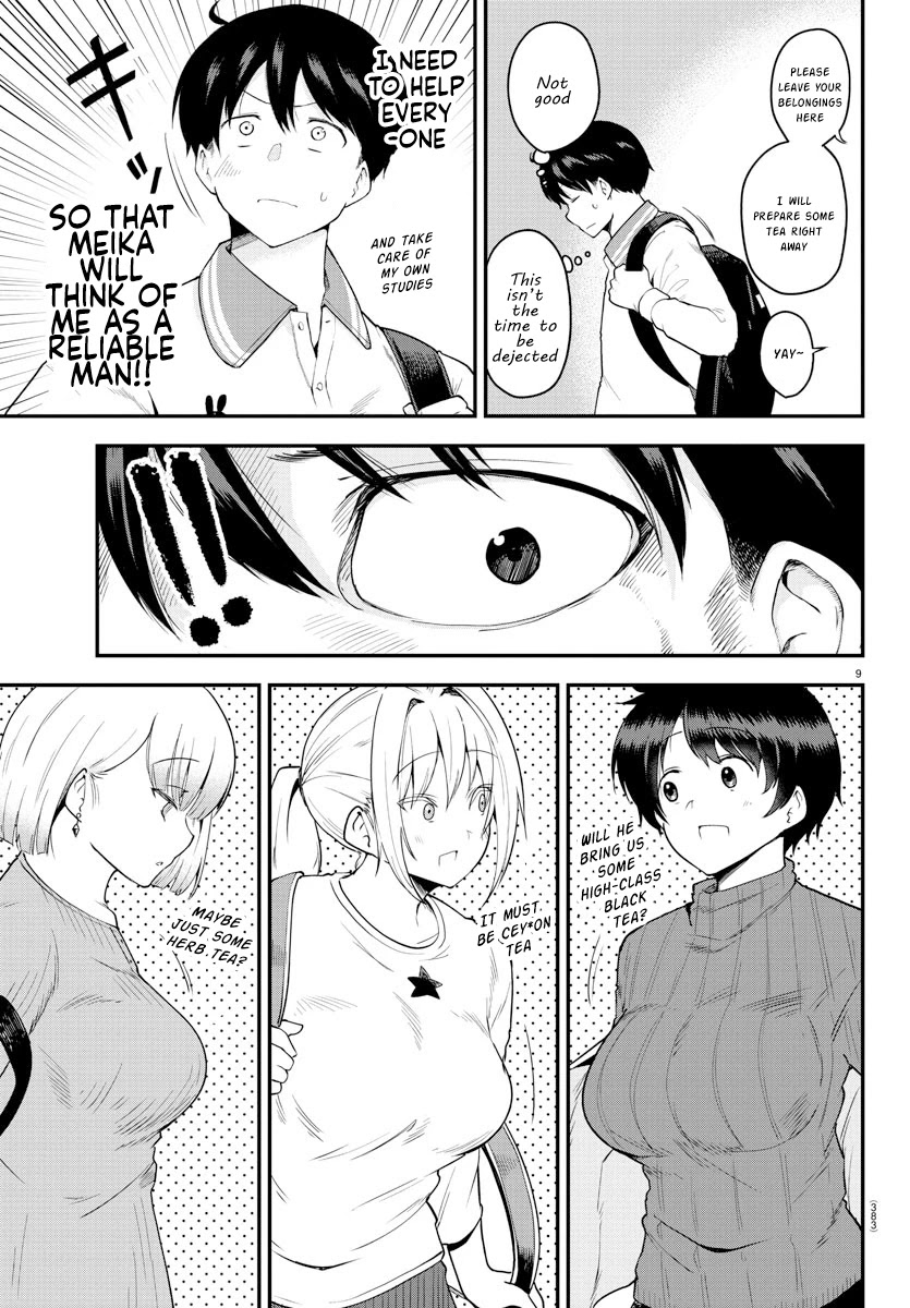 Meika-san Can't Conceal Her Emotions Chapter 61 page 9 - Chapter 61: Meika-san and Study Camp (2)