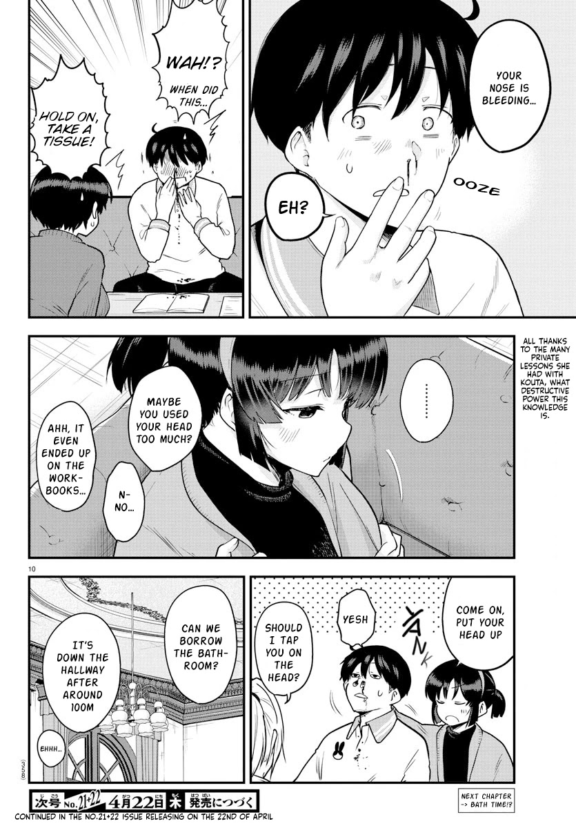 Meika-san Can't Conceal Her Emotions Chapter 62 page 10 - Chapter 62: Meika-san and Study Group (3)