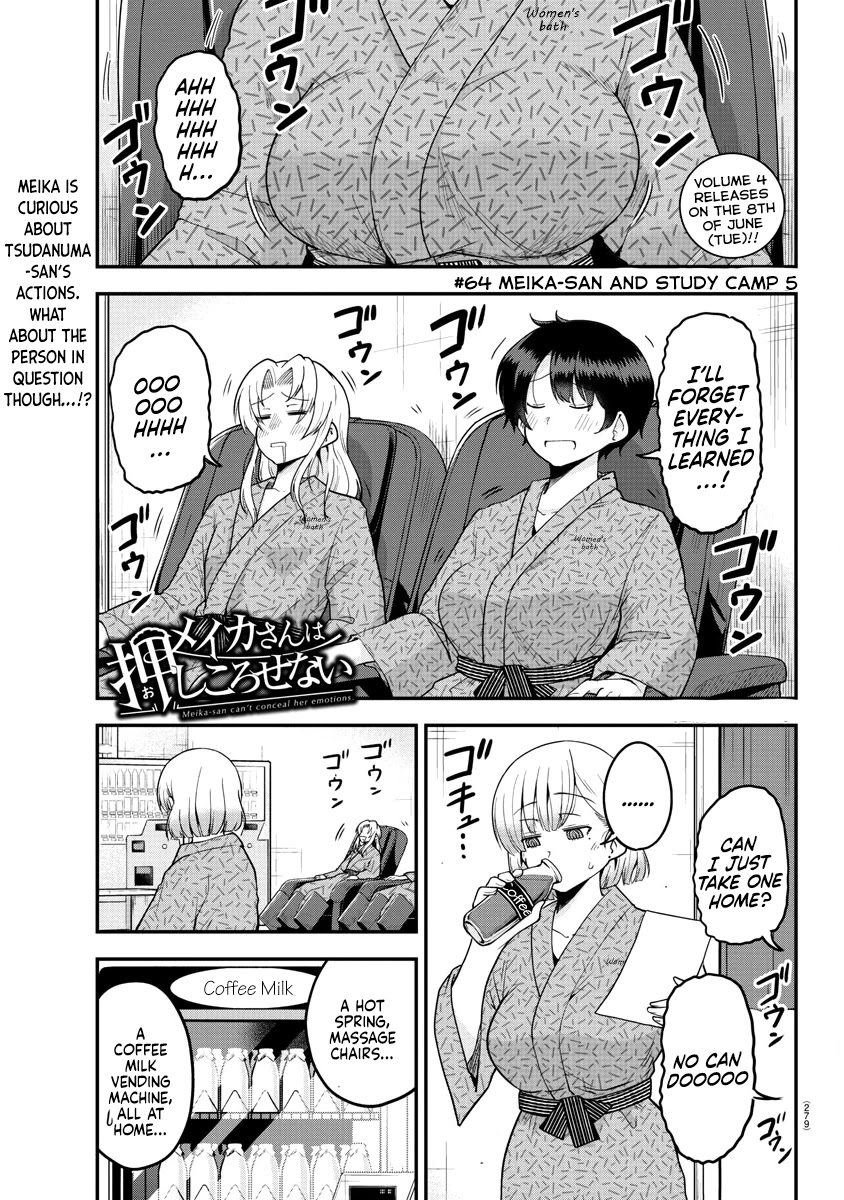 Meika-san Can't Conceal Her Emotions Chapter 64 page 1 - Chapter 64: Meika-san and Study Group (5)