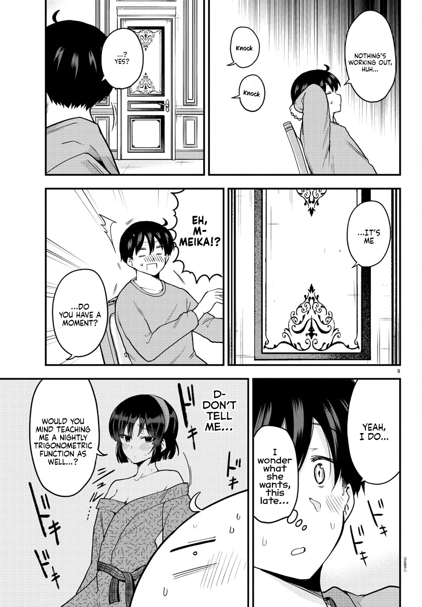 Meika-san Can't Conceal Her Emotions Chapter 64 page 9 - Chapter 64: Meika-san and Study Group (5)