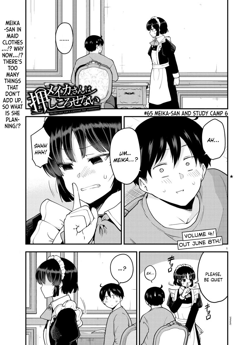 Meika-san Can't Conceal Her Emotions Chapter 65 page 1 - Chapter 65: Meika-san and Study Group (6)