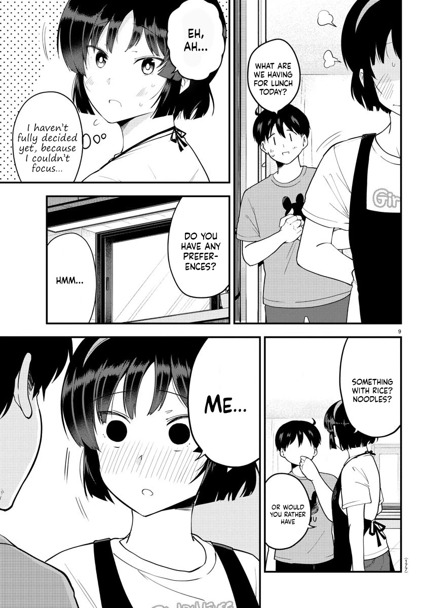 Meika-san Can't Conceal Her Emotions Chapter 69 page 10 - Chapter 69: Meika-san and Shedding