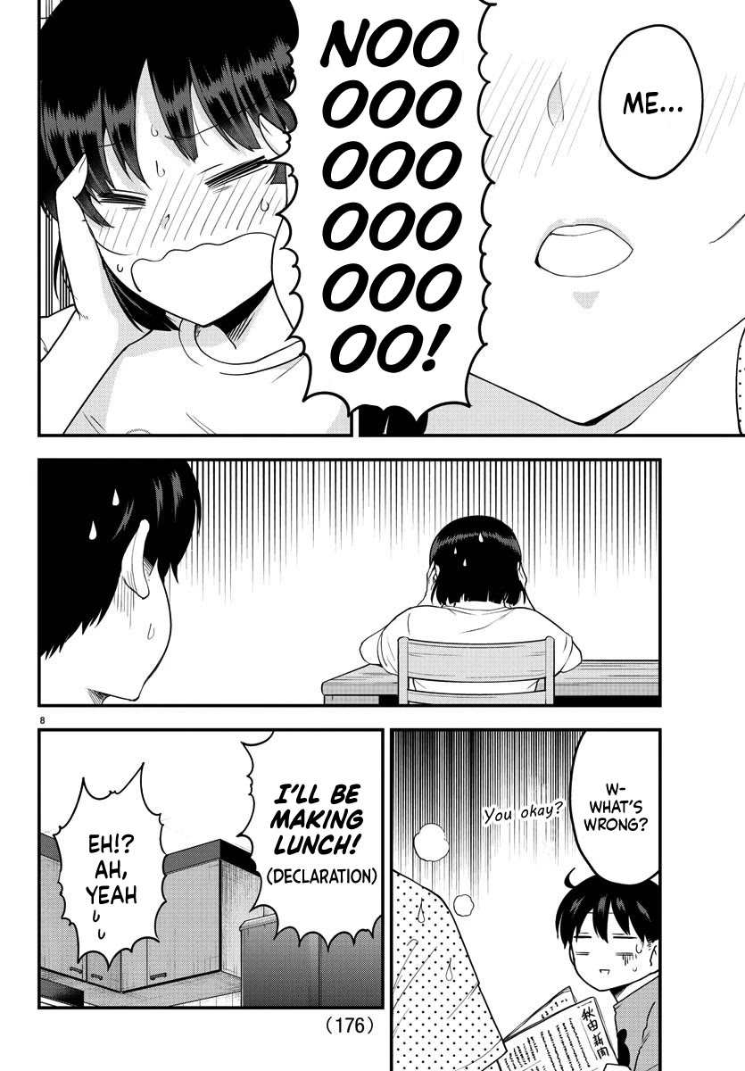 Meika-san Can't Conceal Her Emotions Chapter 69 page 9 - Chapter 69: Meika-san and Shedding