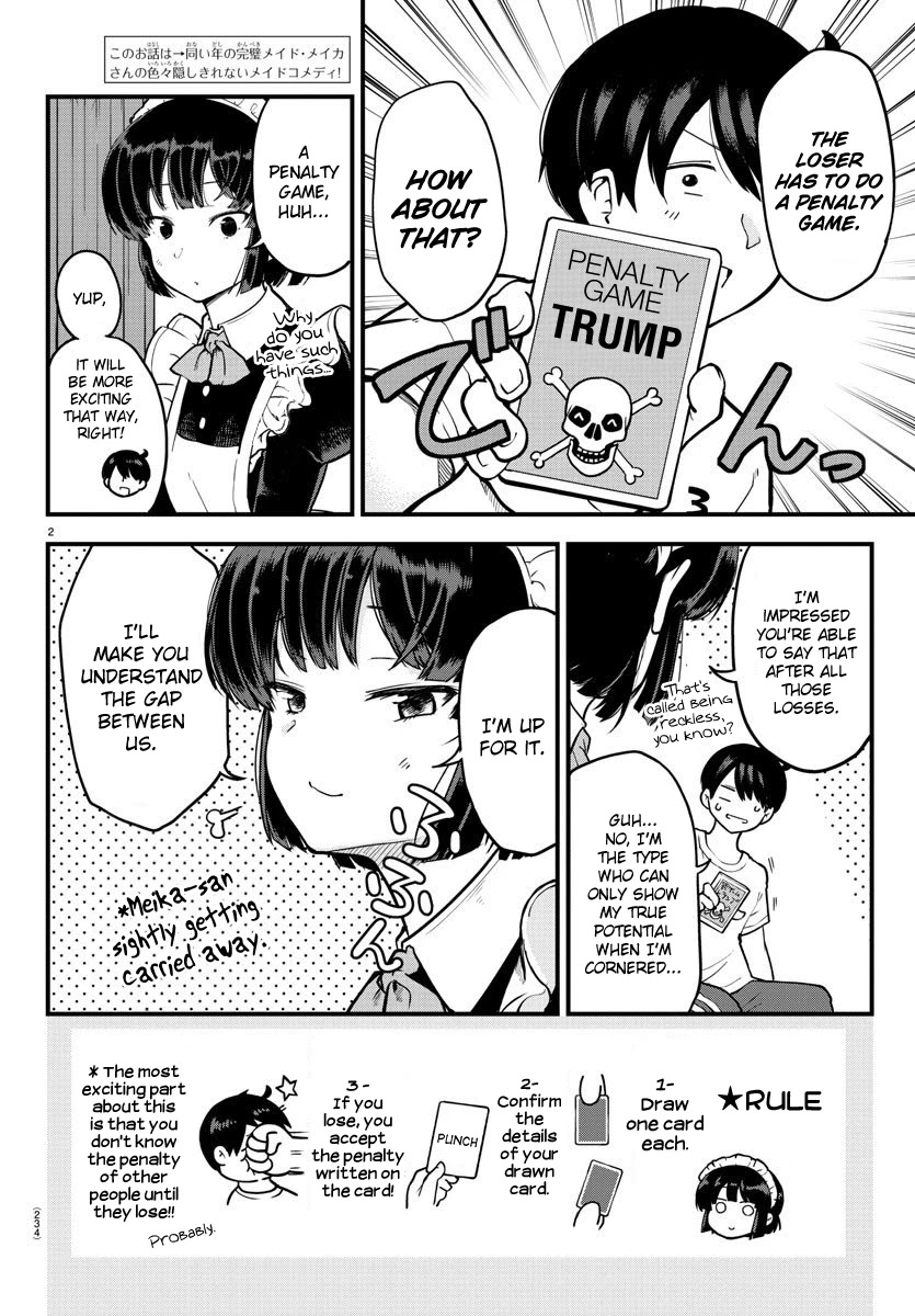 Meika-san Can't Conceal Her Emotions Chapter 7 page 2 - Chapter 7: Meika-san and Penalty Game