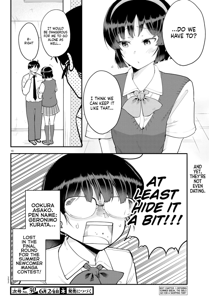 Meika-san Can't Conceal Her Emotions Chapter 70 page 10 - Chapter 70: Ookura-san and Observation