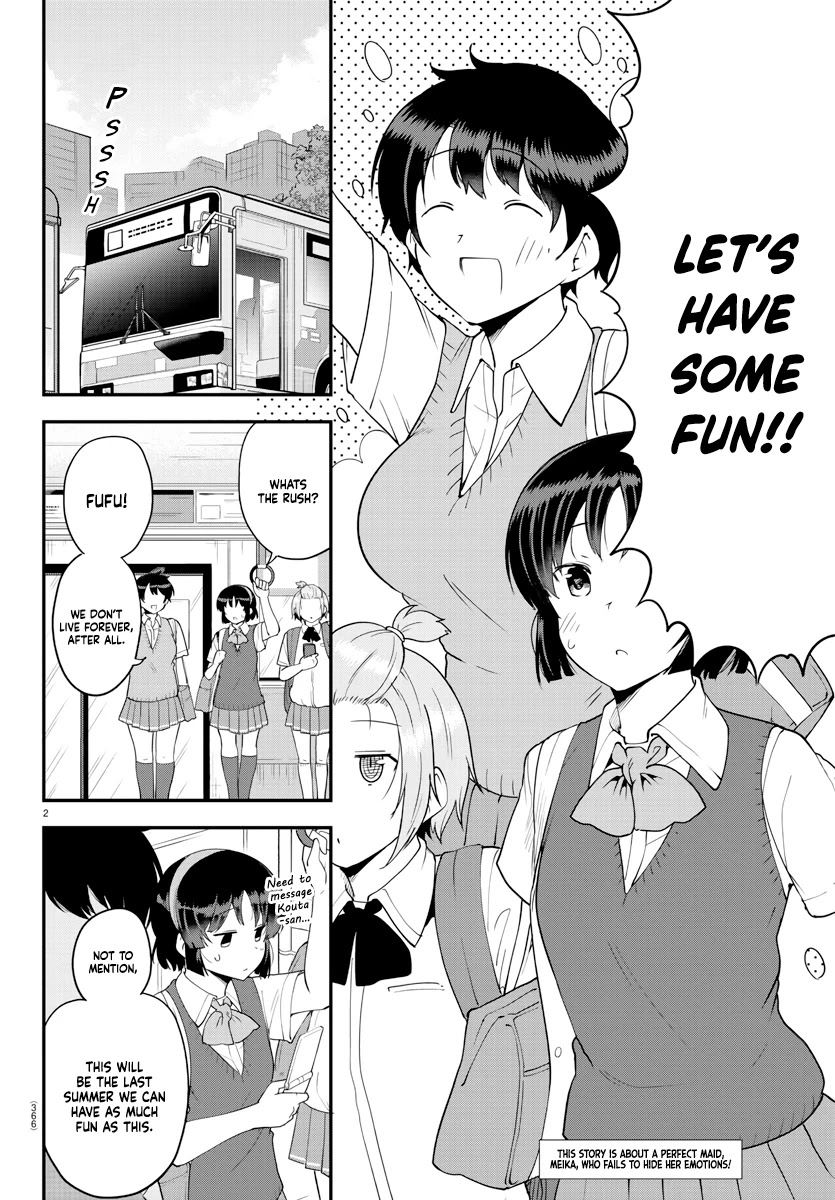 Meika-san Can't Conceal Her Emotions Chapter 71 page 2 - Chapter 71: Meika-san and Summer Break