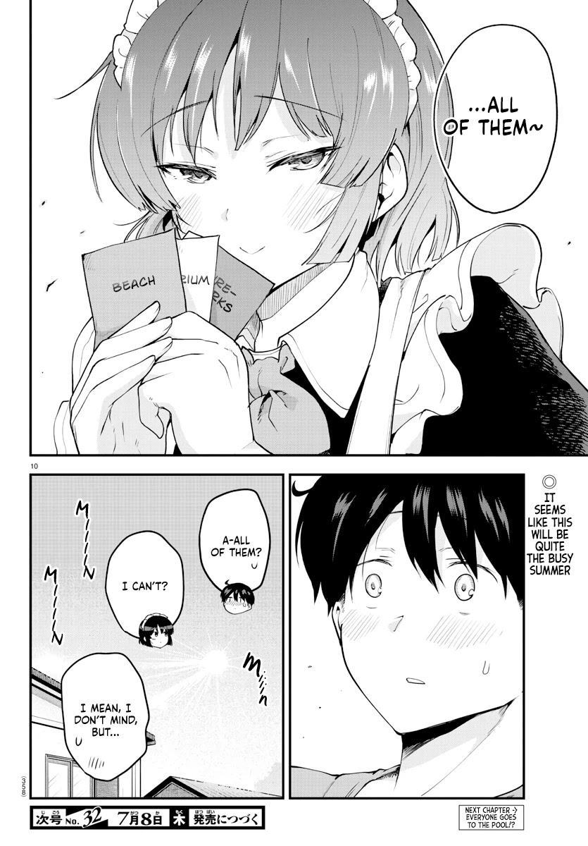 Meika-san Can't Conceal Her Emotions Chapter 72 page 10 - Chapter 72: Meika-san and Plans for the Summer