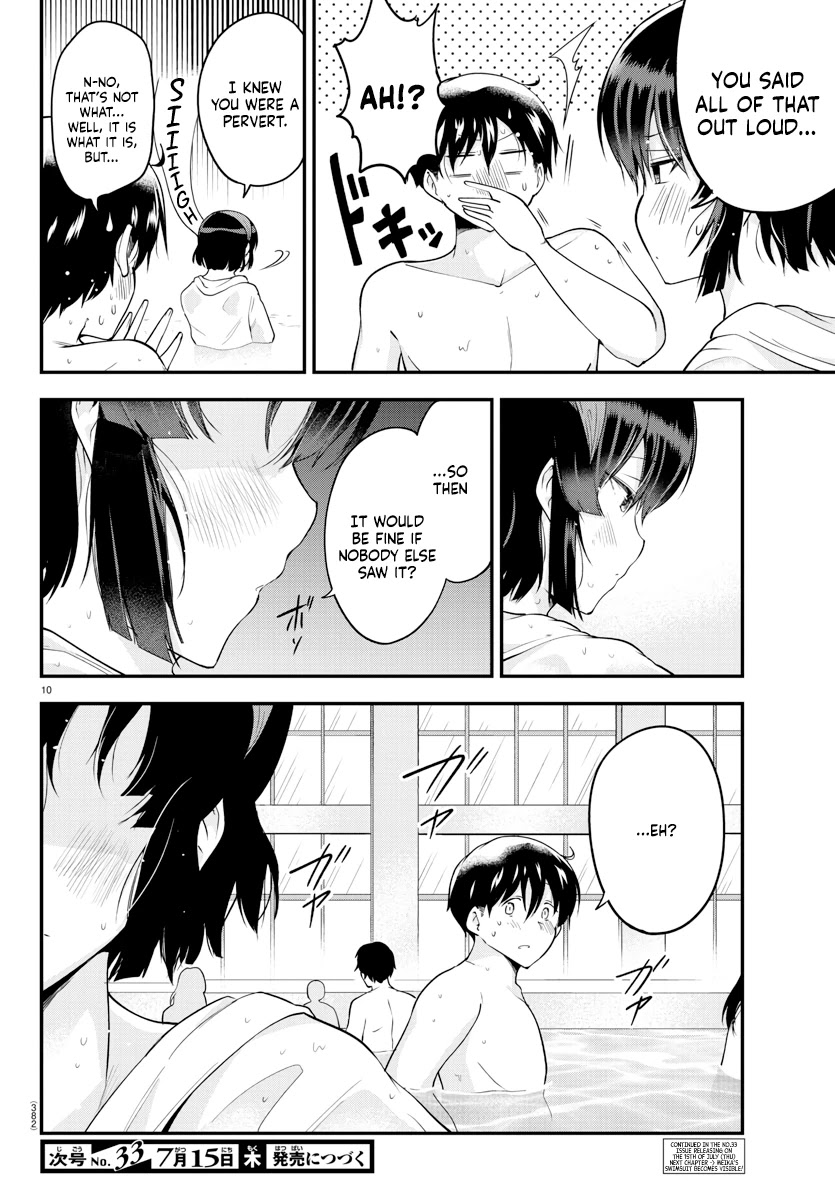 Meika-san Can't Conceal Her Emotions Chapter 73 page 10 - Chapter 73: Meika-san And The Pool