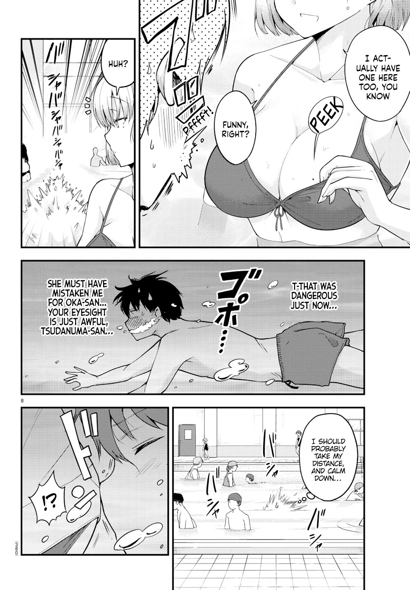 Meika-san Can't Conceal Her Emotions Chapter 73 page 8 - Chapter 73: Meika-san And The Pool