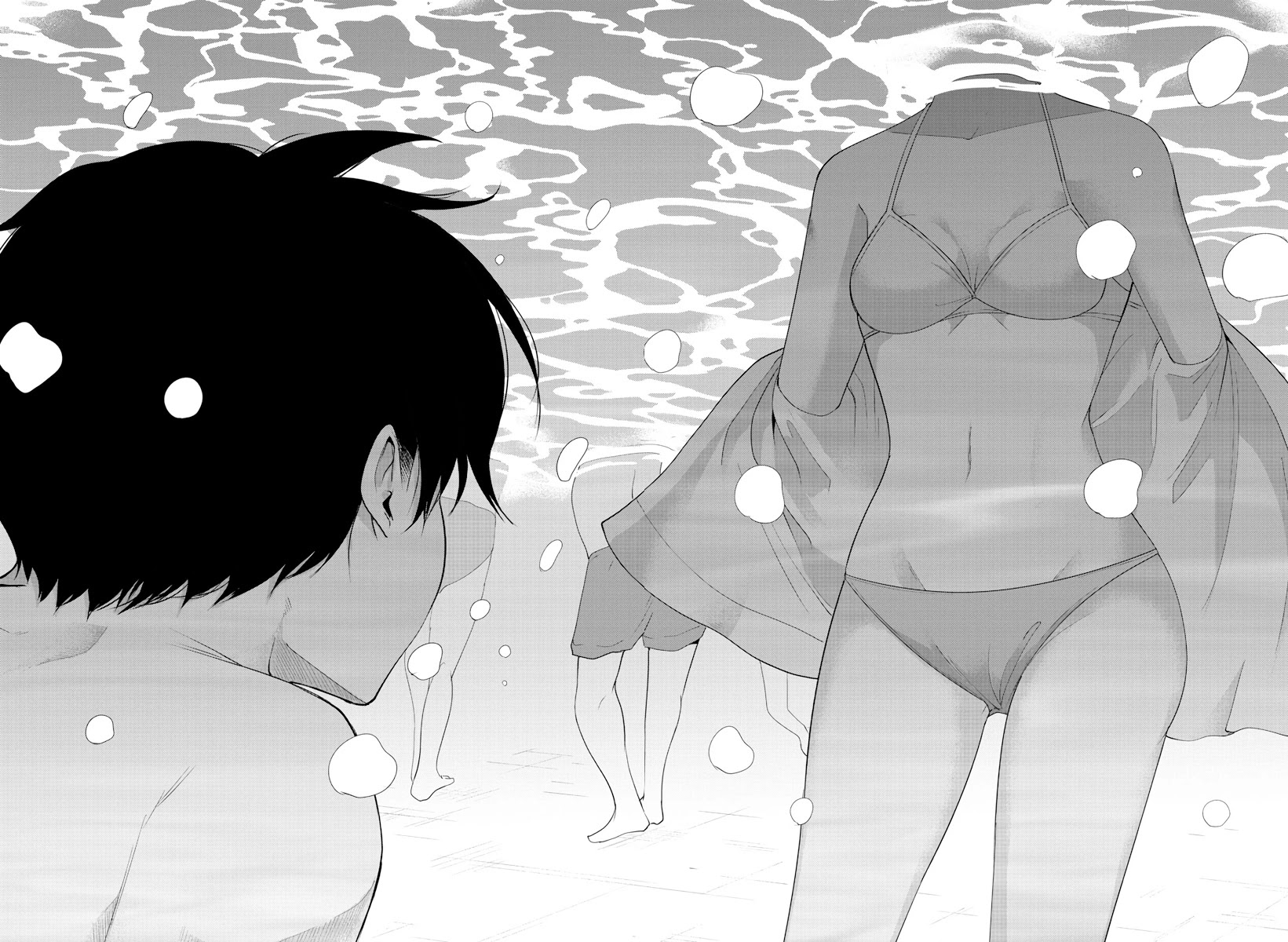 Meika-san Can't Conceal Her Emotions Chapter 74 page 6 - Chapter 74: Meika-san and the Pool 2