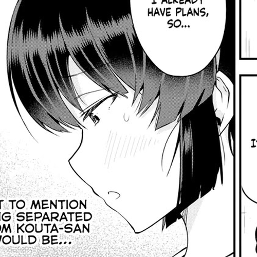 Meika-san Can't Conceal Her Emotions Chapter 75: Meika-san and Trouble At Home cover