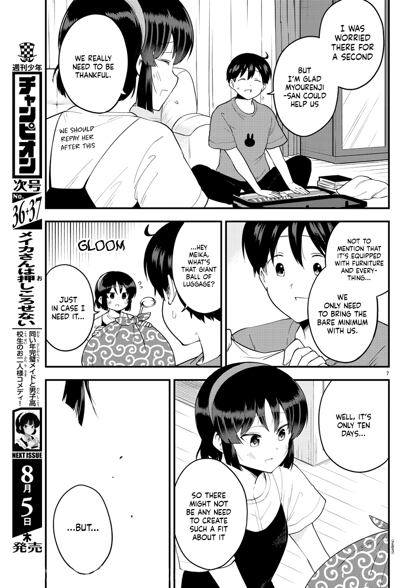 Meika-san Can't Conceal Her Emotions Chapter 76 page 7 - Chapter 76: Meika-san and Trouble at Home 2
