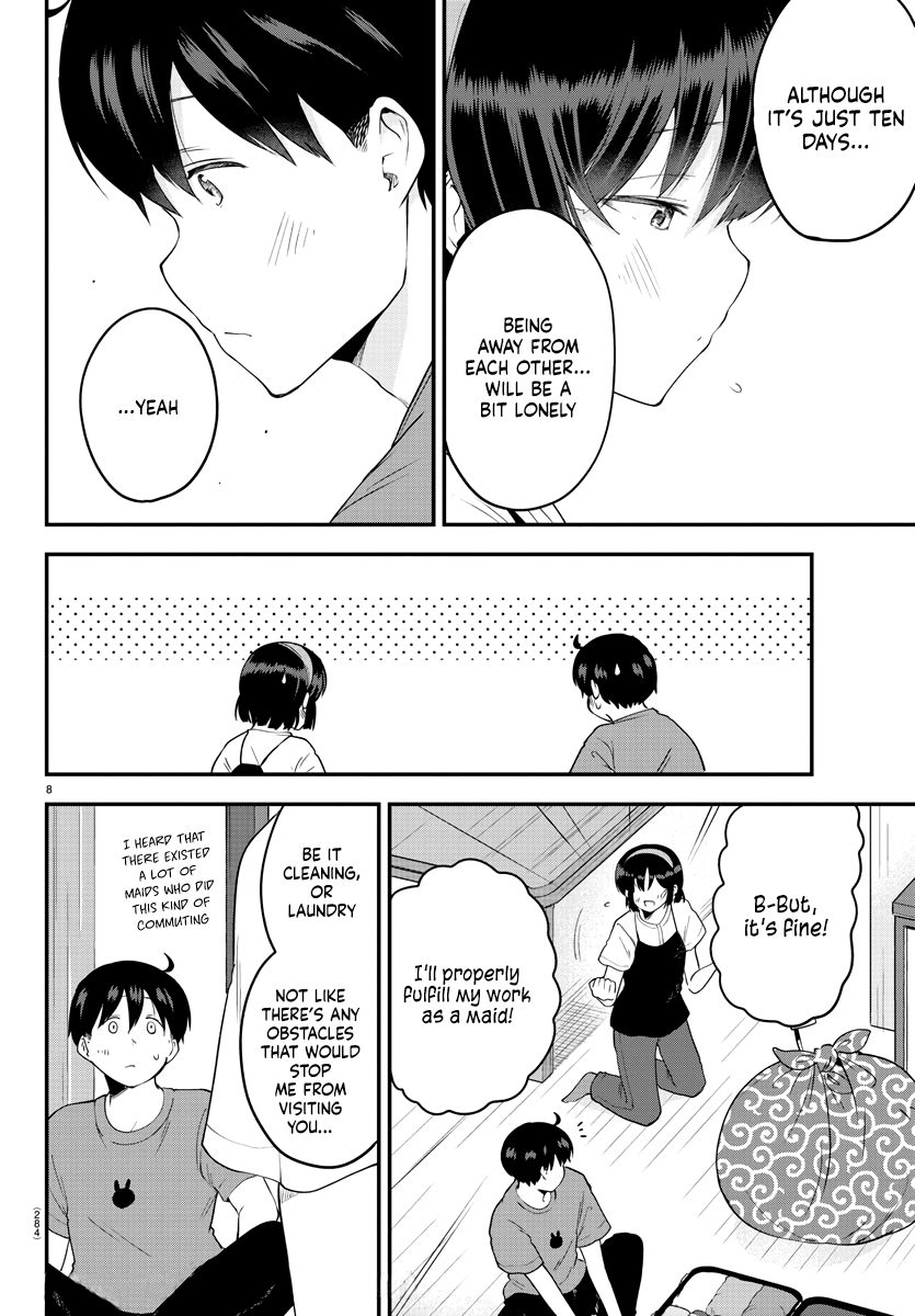Meika-san Can't Conceal Her Emotions Chapter 76 page 8 - Chapter 76: Meika-san and Trouble at Home 2
