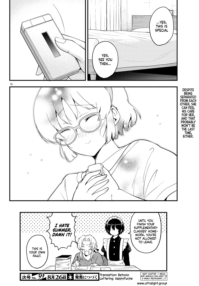 Meika-san Can't Conceal Her Emotions Chapter 78 page 10 - Chapter 78: Meika-san and Living Alone