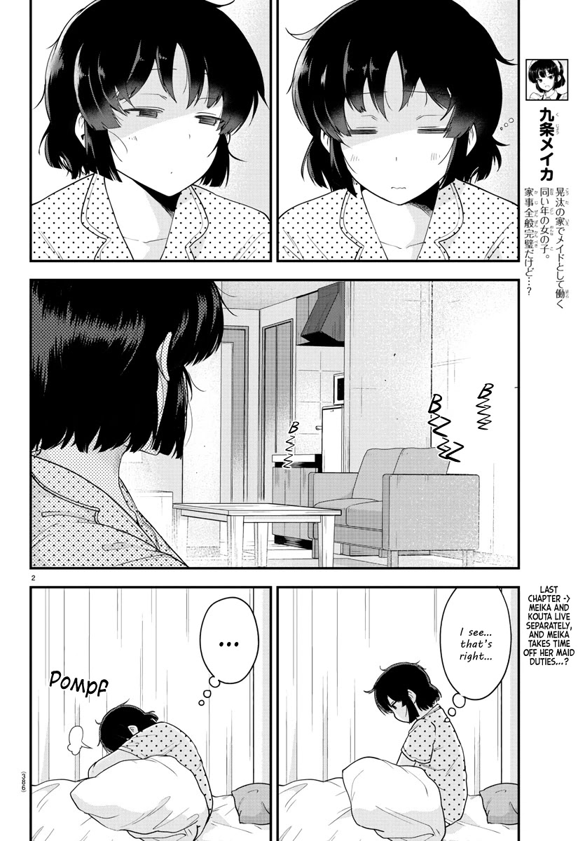 Meika-san Can't Conceal Her Emotions Chapter 78 page 2 - Chapter 78: Meika-san and Living Alone