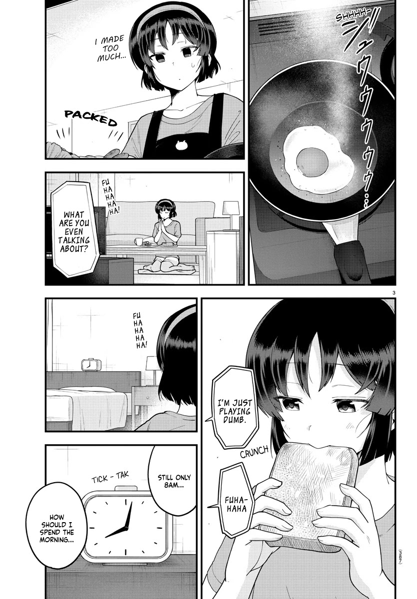 Meika-san Can't Conceal Her Emotions Chapter 78 page 3 - Chapter 78: Meika-san and Living Alone