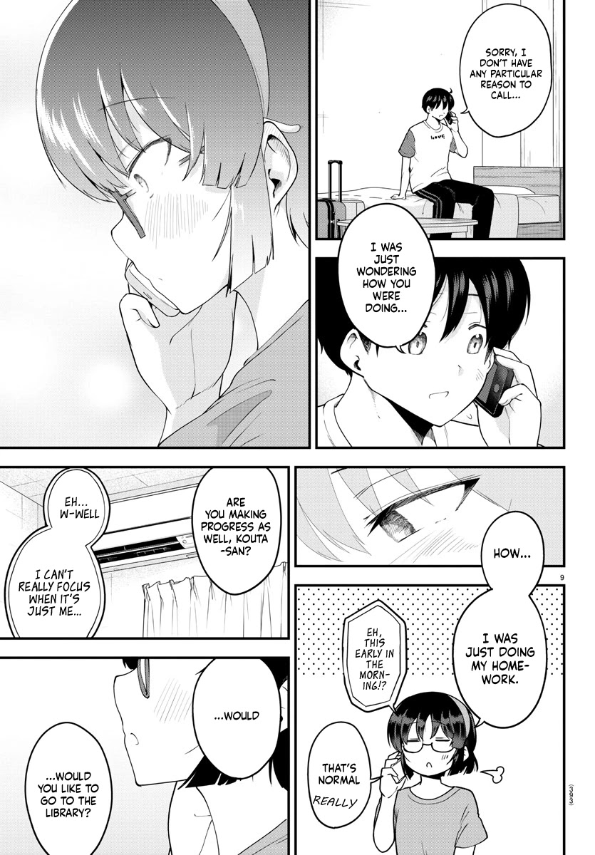 Meika-san Can't Conceal Her Emotions Chapter 78 page 9 - Chapter 78: Meika-san and Living Alone