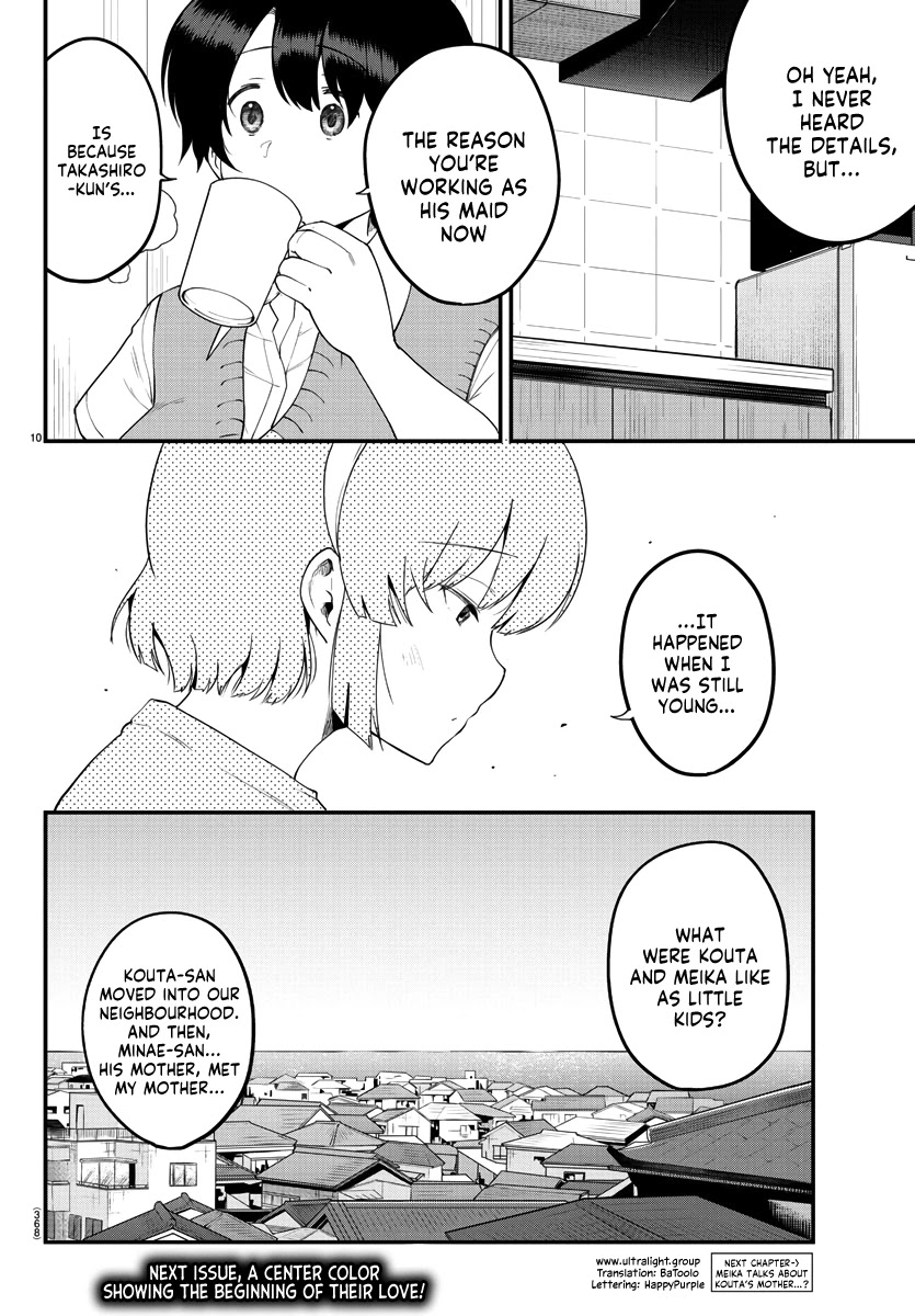 Meika-san Can't Conceal Her Emotions Chapter 81 page 10 - Chapter 81: Meika-san and Sharing