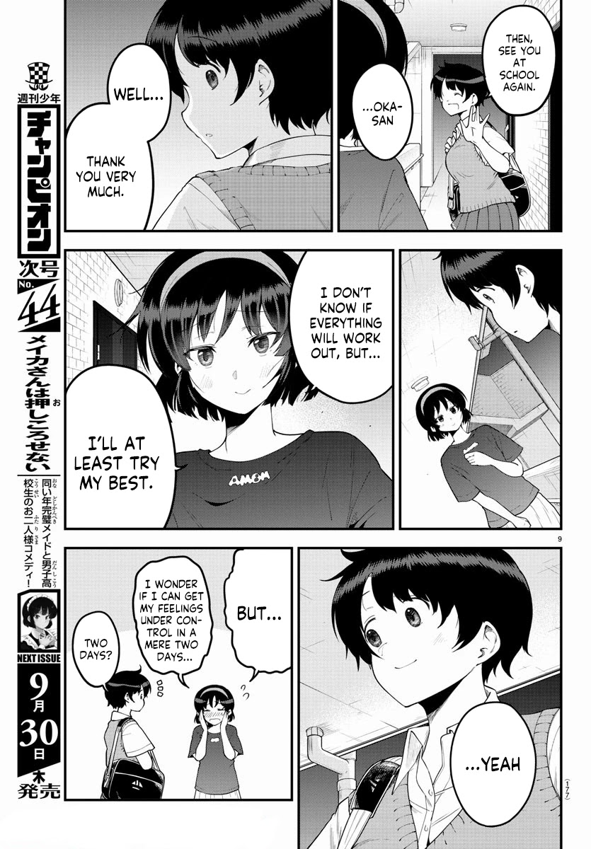 Meika-san Can't Conceal Her Emotions Chapter 83 page 9 - Chapter 83: Meika-san and The Eventual Arrival Of That Day