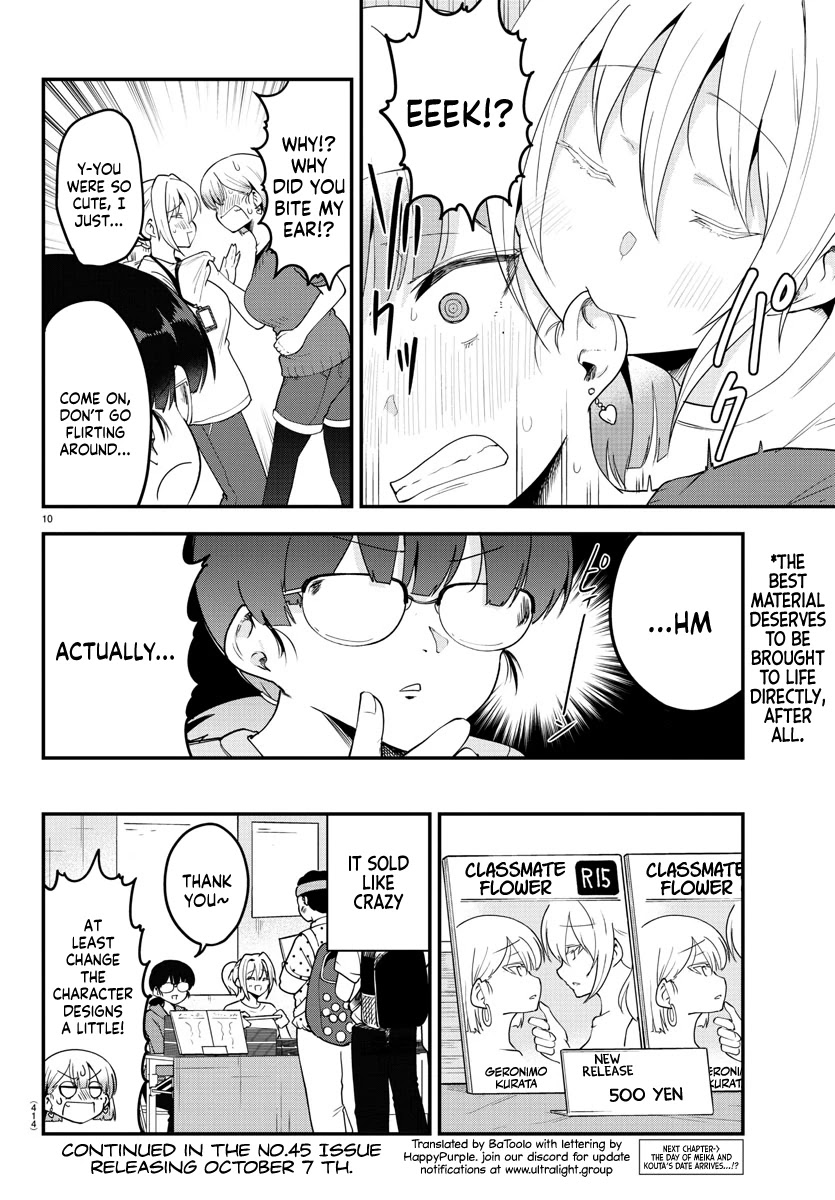Meika-san Can't Conceal Her Emotions Chapter 84 page 10 - Chapter 84: Tsudanuma-san and Ookura-san