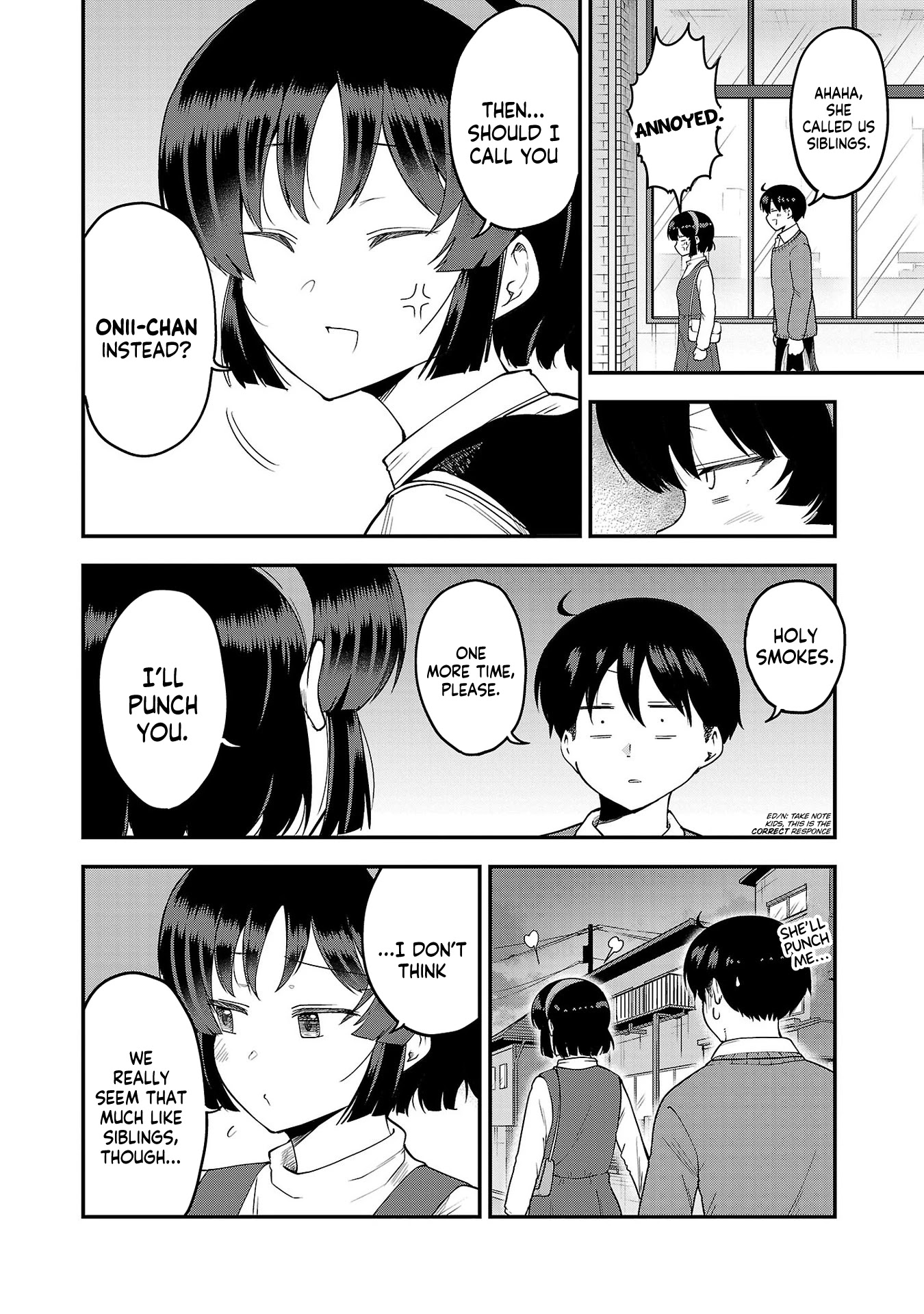 Meika-san Can't Conceal Her Emotions Chapter 88.1 page 2 - Chapter 88.1: Volume 7 Extra Chapter "Meika-san and Siblings"