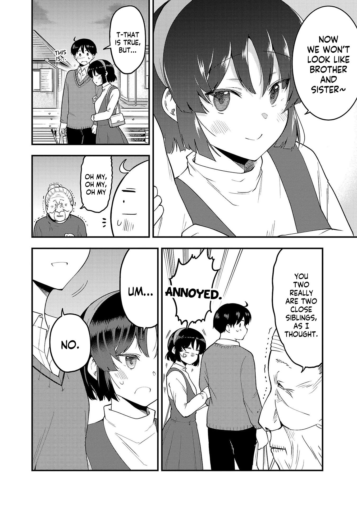 Meika-san Can't Conceal Her Emotions Chapter 88.1 page 4 - Chapter 88.1: Volume 7 Extra Chapter "Meika-san and Siblings"