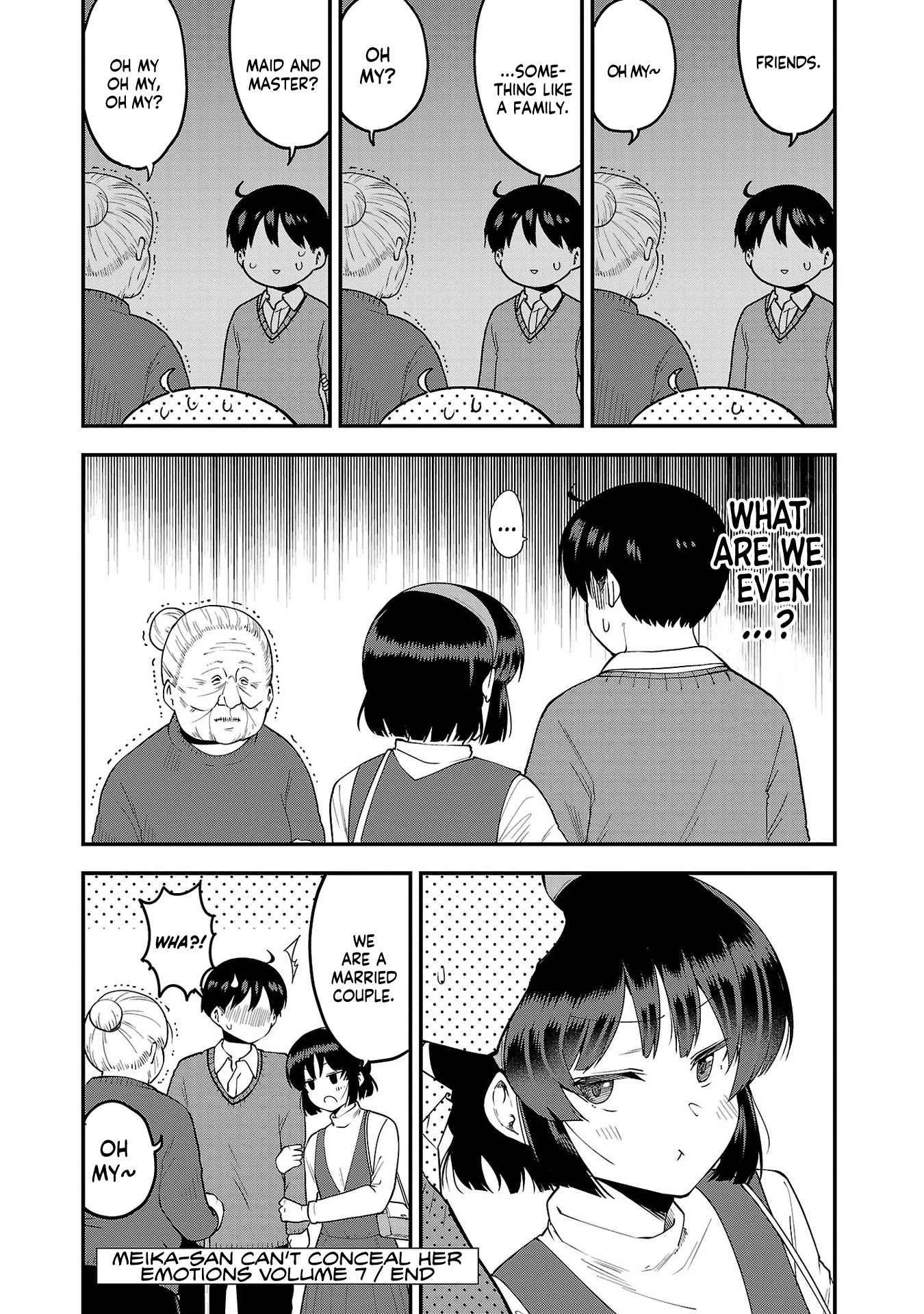 Meika-san Can't Conceal Her Emotions Chapter 88.1 page 6 - Chapter 88.1: Volume 7 Extra Chapter "Meika-san and Siblings"