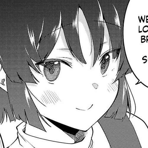 Meika-san Can't Conceal Her Emotions Chapter 88.1: Volume 7 Extra Chapter "Meika-san and Siblings" cover