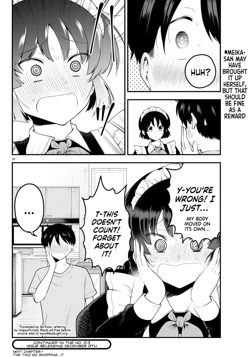 Meika-san Can't Conceal Her Emotions Chapter 93 page 10 - Chapter 93: Meika-san and Prohibition