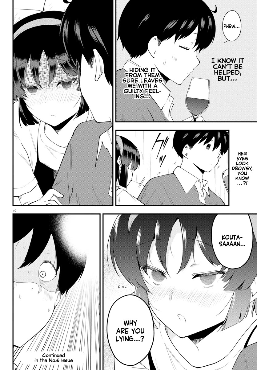 Meika-san Can't Conceal Her Emotions Chapter 95 page 10 - Chapter 95: Meika-san and Celebration