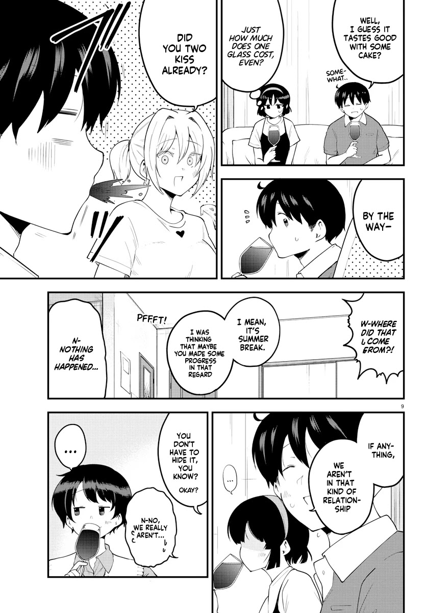 Meika-san Can't Conceal Her Emotions Chapter 95 page 9 - Chapter 95: Meika-san and Celebration