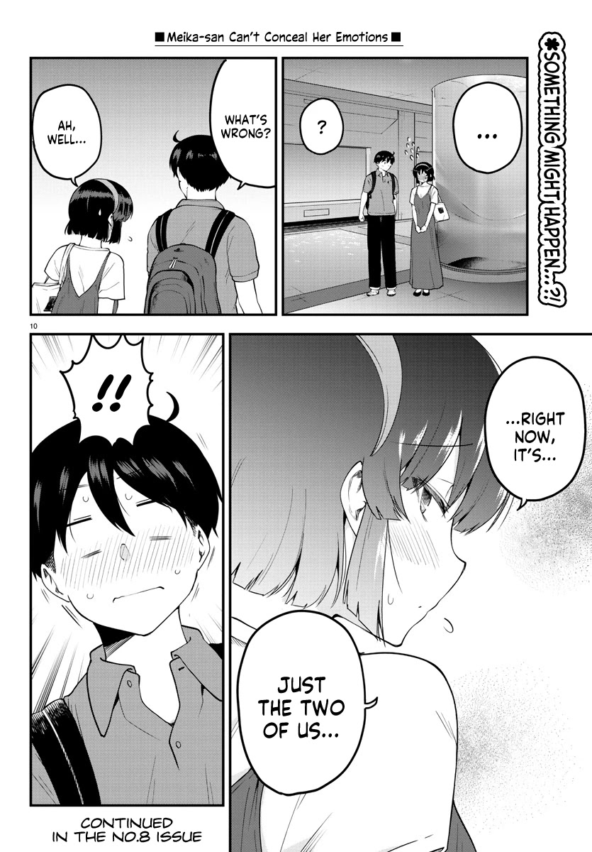 Meika-san Can't Conceal Her Emotions Chapter 97 page 11 - Chapter 97: Meika-san and Aquarium