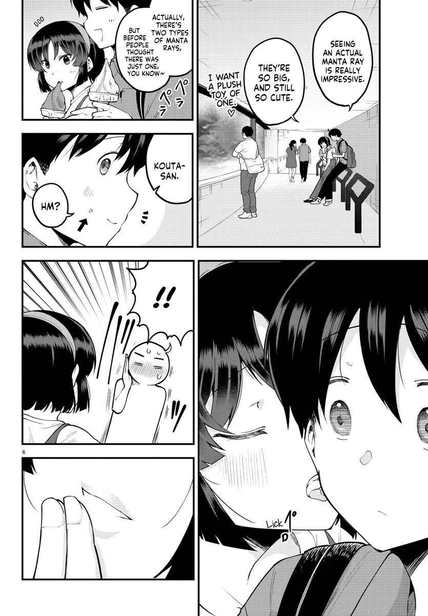 Meika-san Can't Conceal Her Emotions Chapter 97 page 7 - Chapter 97: Meika-san and Aquarium