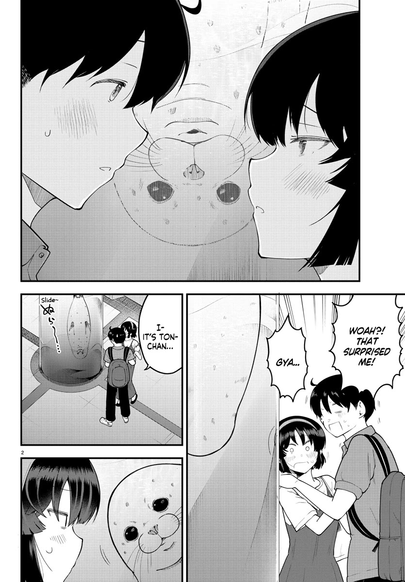 Meika-san Can't Conceal Her Emotions Chapter 98 page 3 - Chapter 98: Meika-san and Aquarium 2