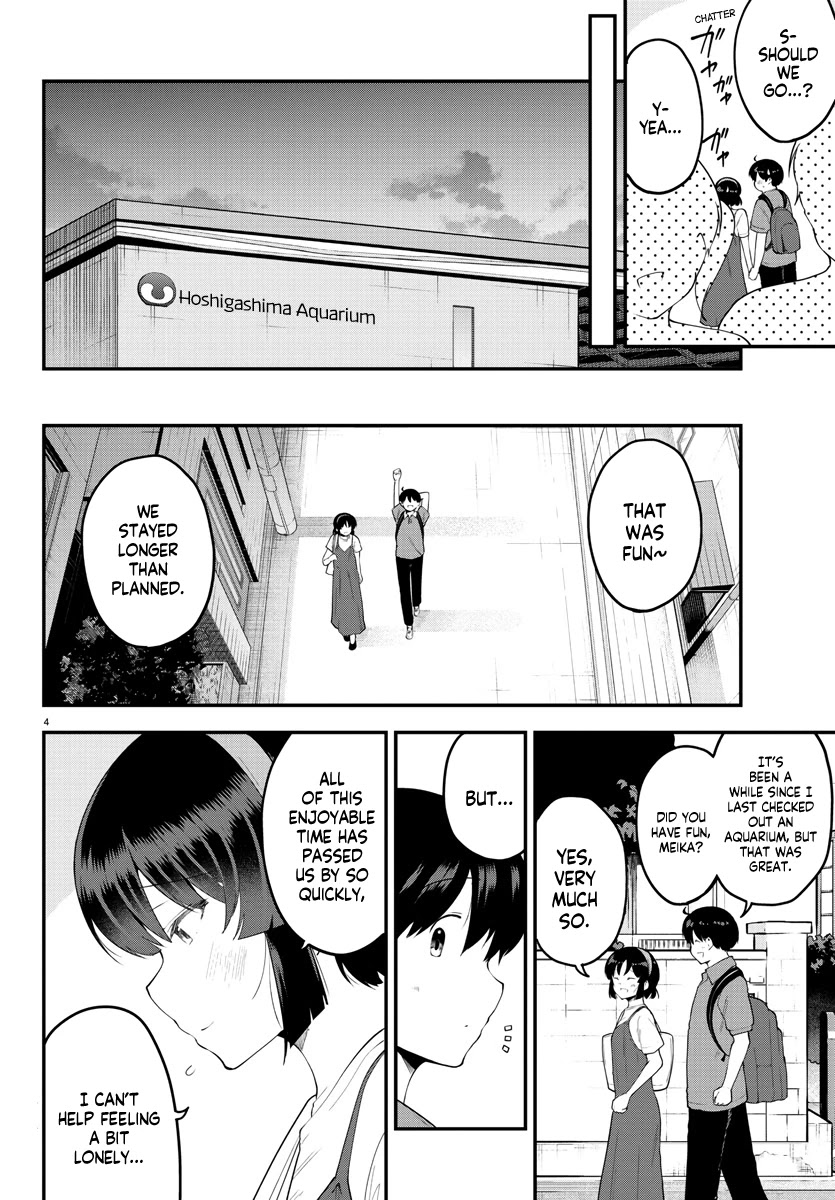 Meika-san Can't Conceal Her Emotions Chapter 98 page 5 - Chapter 98: Meika-san and Aquarium 2