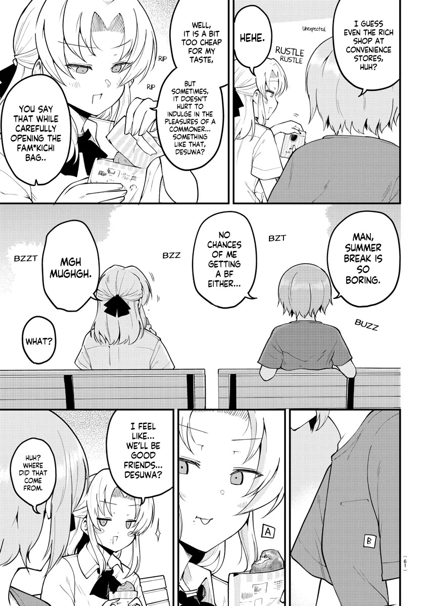 Meika-san Can't Conceal Her Emotions Chapter 99 page 4 - Chapter 99: Maruko-san and Myourenji-san