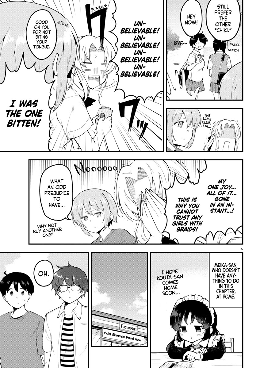 Meika-san Can't Conceal Her Emotions Chapter 99 page 6 - Chapter 99: Maruko-san and Myourenji-san