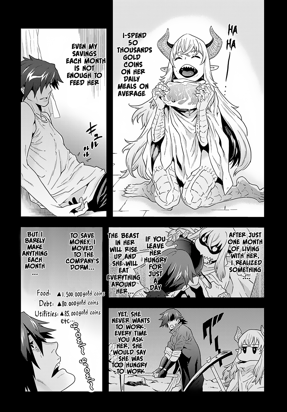 Meikyuu Black Company Chapter 2 page 11 - Chapter 2: Riskier for Food